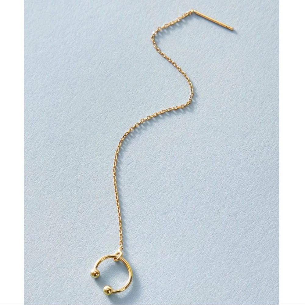 • Nadia • Cuff with Threader Earring 1 pc - Picture 3 of 4